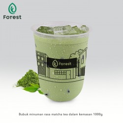 Bubuk Minuman GREEN TEA MATCHA Powder - FOREST Bubble Drink